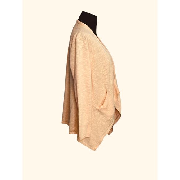 Eileen Fisher light orange open front cardigan size PS - Picture 12 of 12